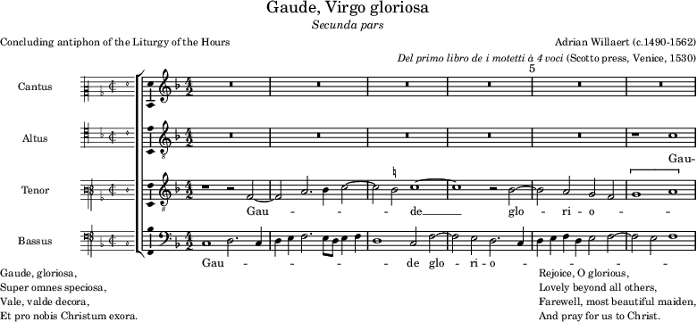 preview of first system of score