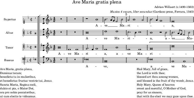 preview of first system of score