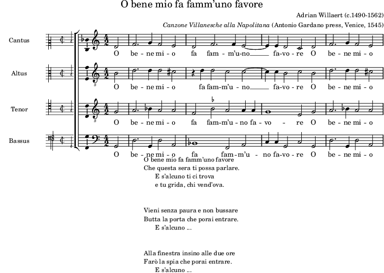 preview of first system of score