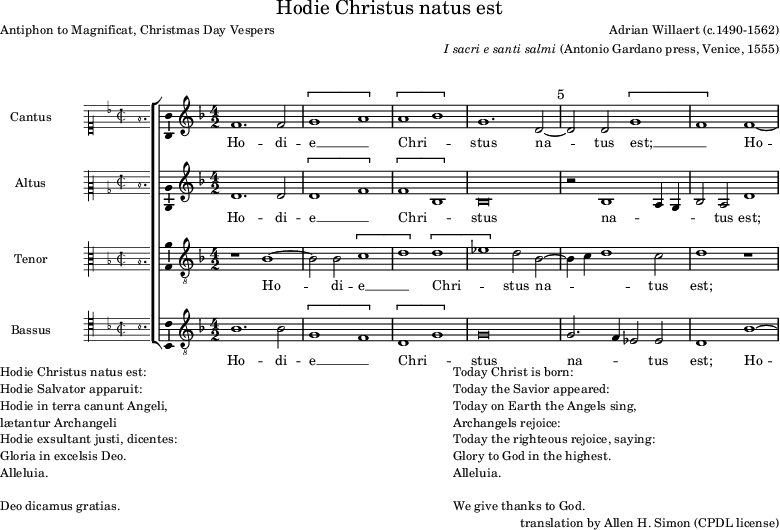 preview of first system of score