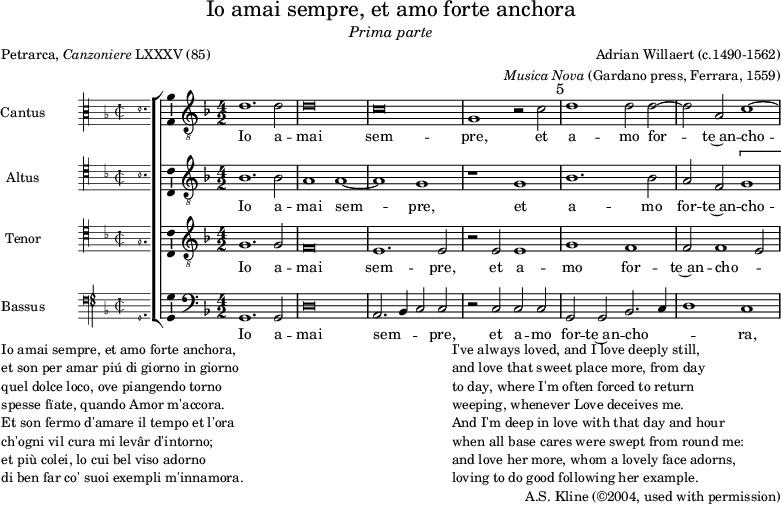 preview of first system of score