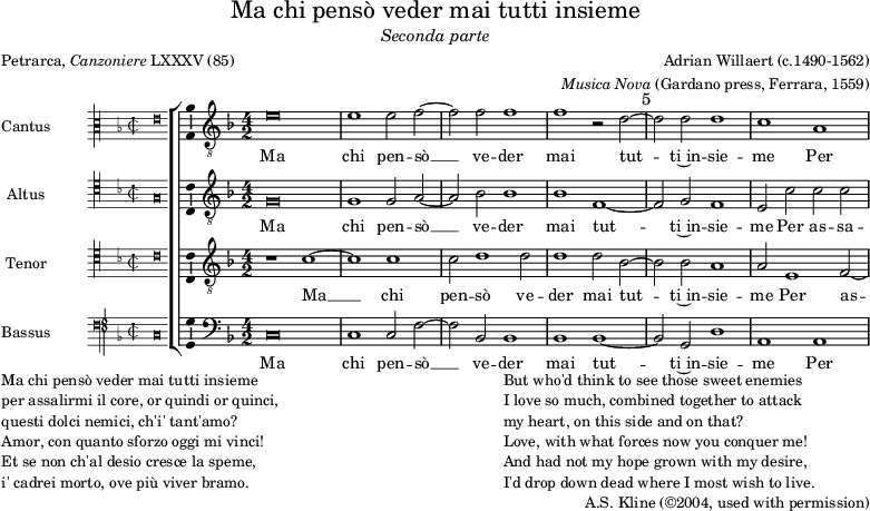 preview of first system of score