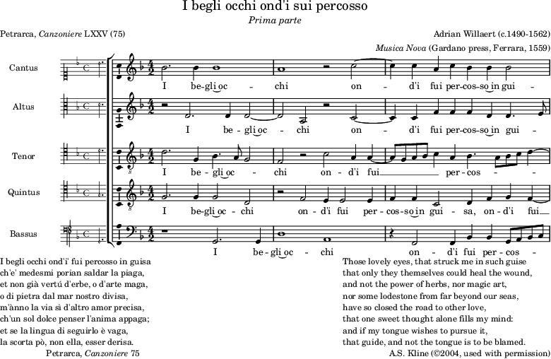 preview of first system of score