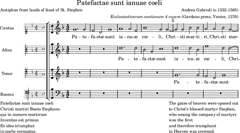 preview of first system of score