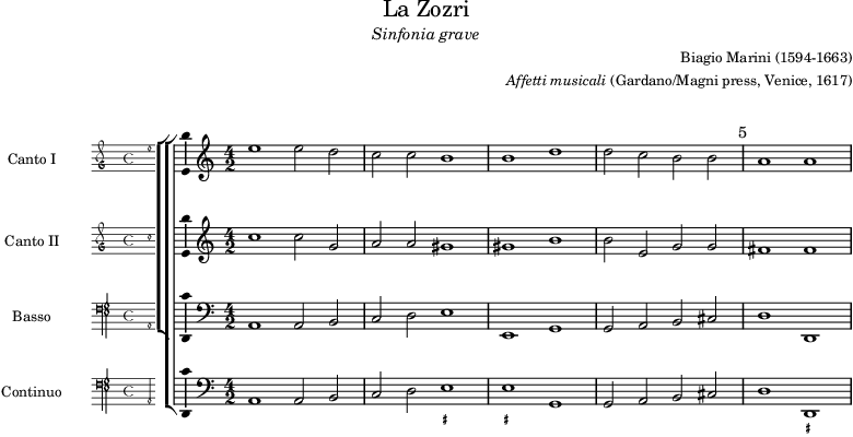 preview of first system of score