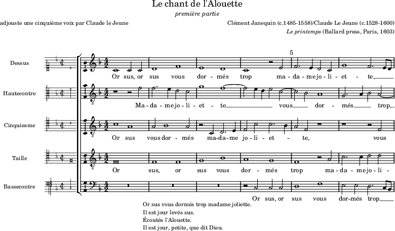 preview of first system of score
