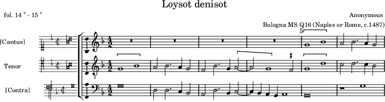 preview of first system of score