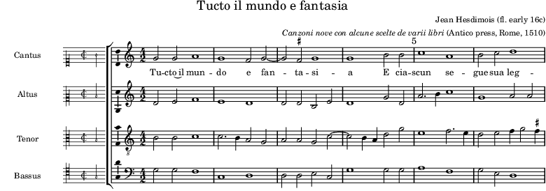 preview of first system of score