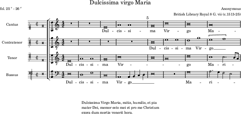 preview of first system of score