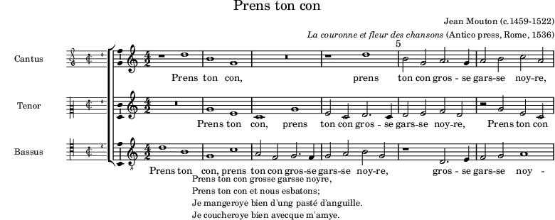 preview of first system of score