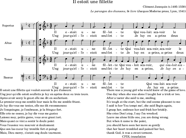 preview of first system of score