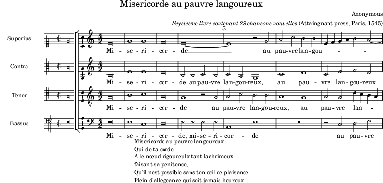 preview of first system of score