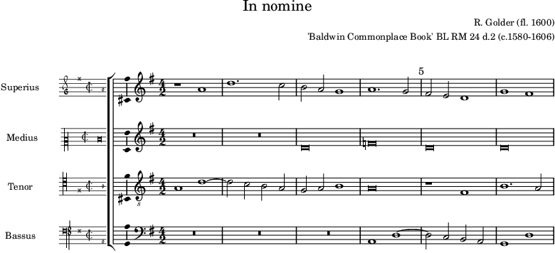 preview of first system of score