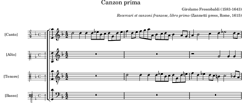 preview of first system of score