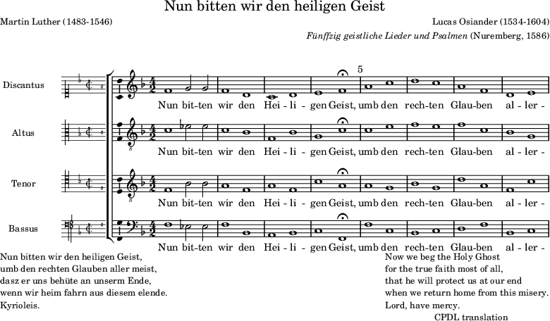 preview of first system of score