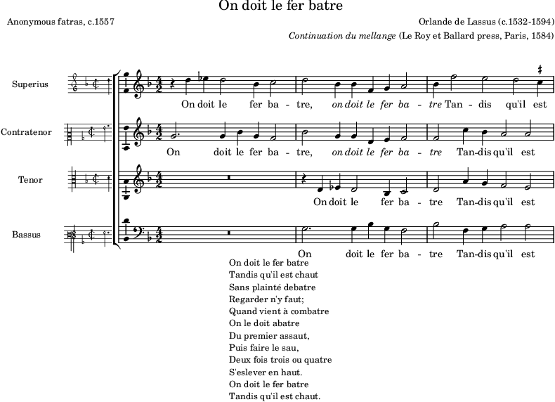 preview of first system of score