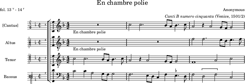 preview of first system of score