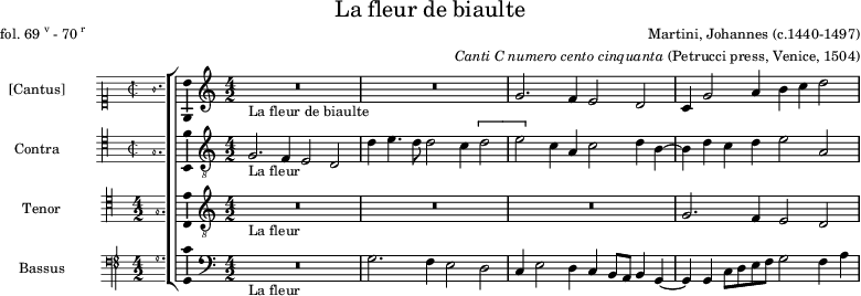 preview of first system of score