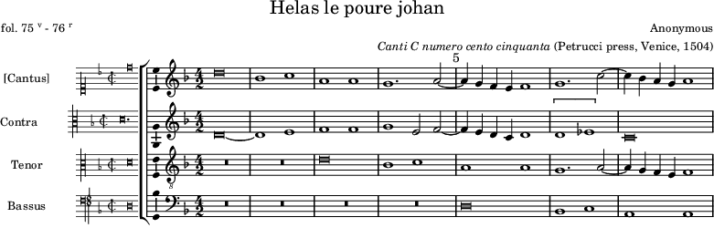preview of first system of score