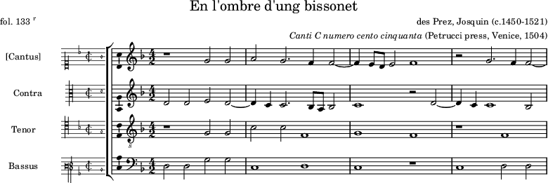 preview of first system of score