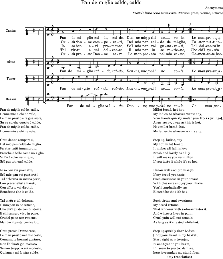 preview of first system of score