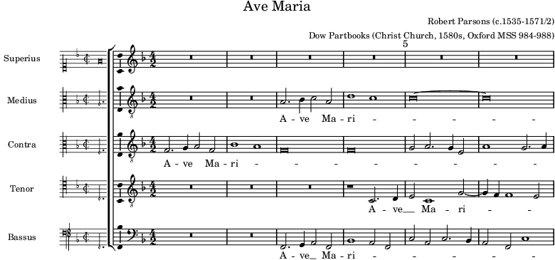 preview of first system of score